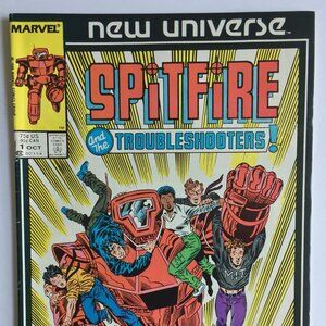 Spitfire and the Troubleshooters #1 (Oct 1986, Marvel) "Beginnings!"